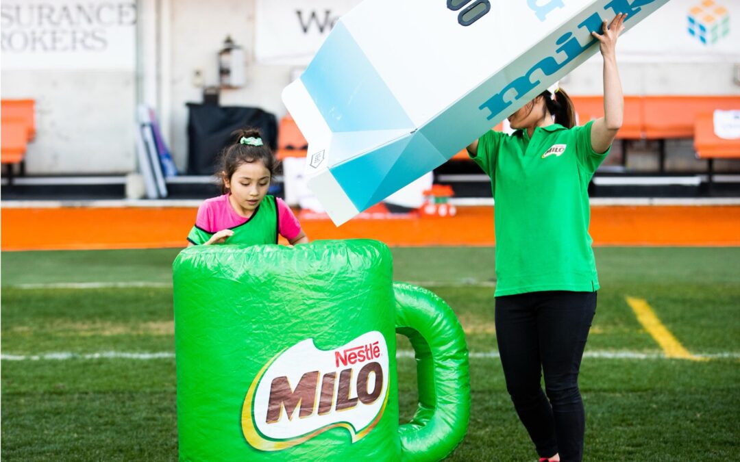 MILO x AFL Winter Sampling Roadshow