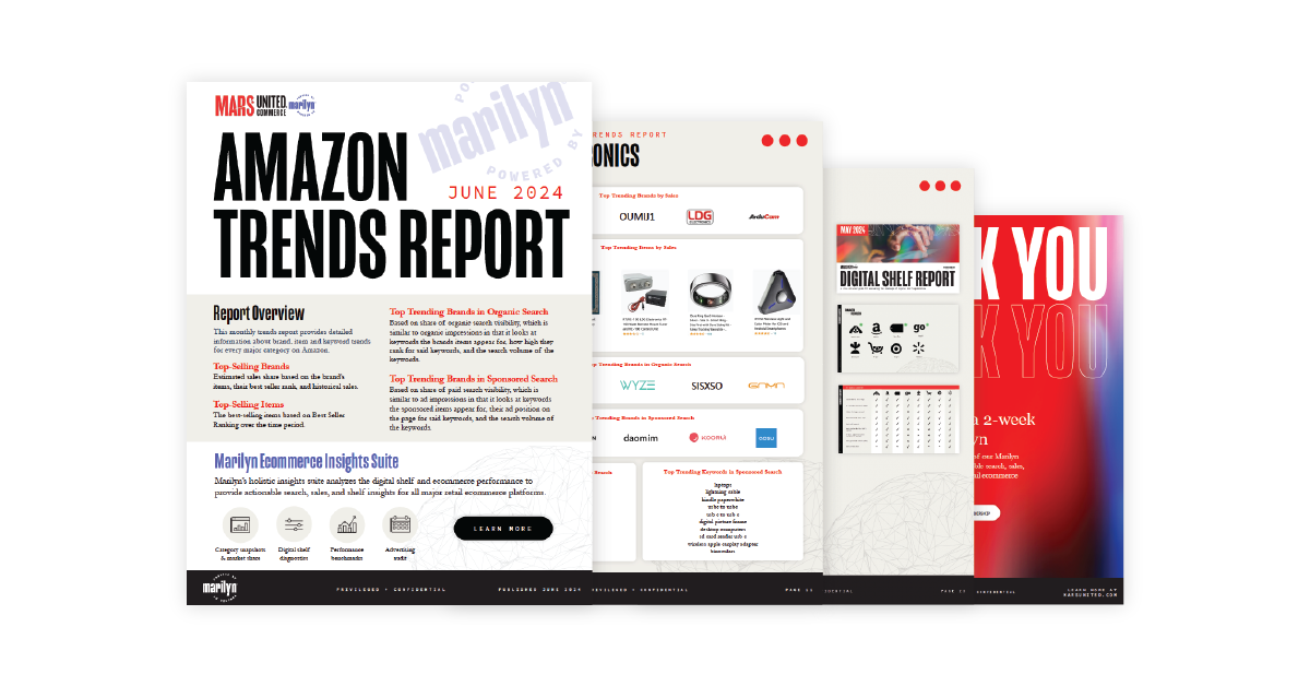 Amazon Trends Report - Landing Page Image