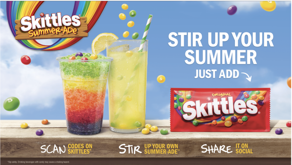 Skittles Summer-Ade Digital Banner Ad
