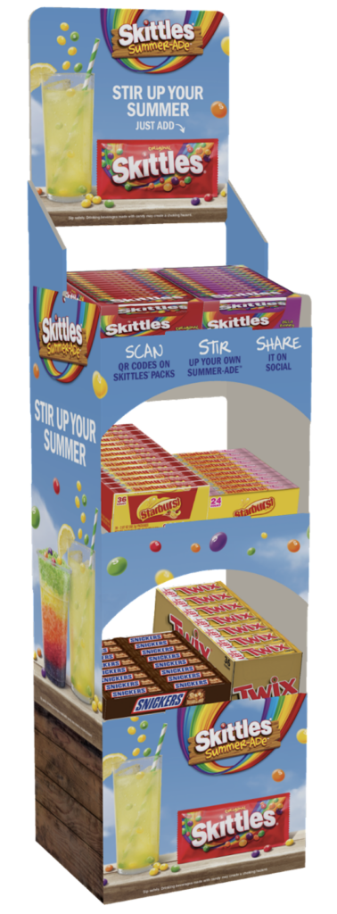 Skittle Summer-Ade P-O-P Display